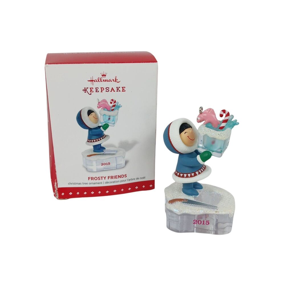 Hallmark Ornament Frosty Friends #36 Series 2015 Eskimo